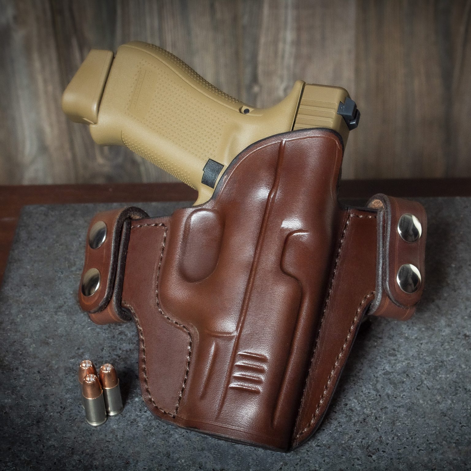 Quickship Owb Texas Cross Draw Leather Holster