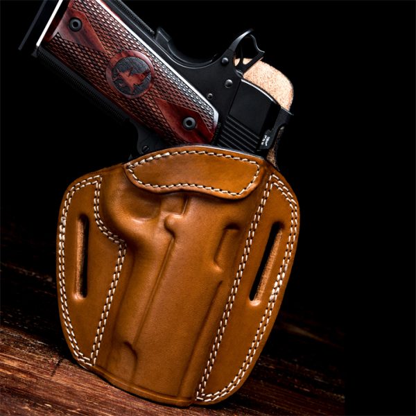 Kirkpatrick Leather 2145 OWB belt holster in tan