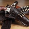 Kirkpatrick Leather Idaho John Cowboy holster in basket weave