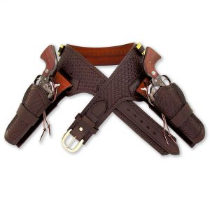 Kirkpatrick Leather Laredoan Double western gun belt