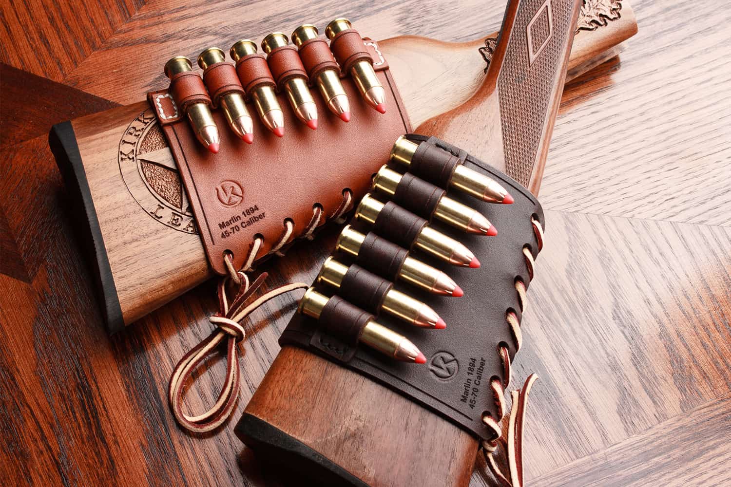 Rifle Cartridge Holder Kirkpatrick Leather Holsters