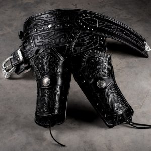 Kirkpatrick Leather Silver King Cowboy holster in black