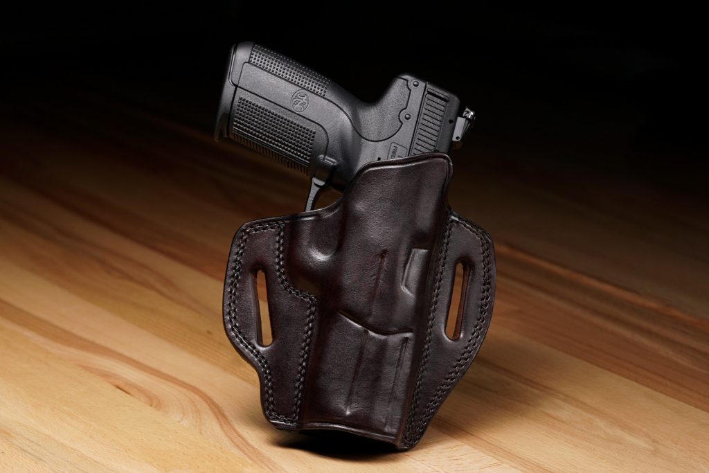 Photography of Kirkpatrick 2010 OWB holster for the FN