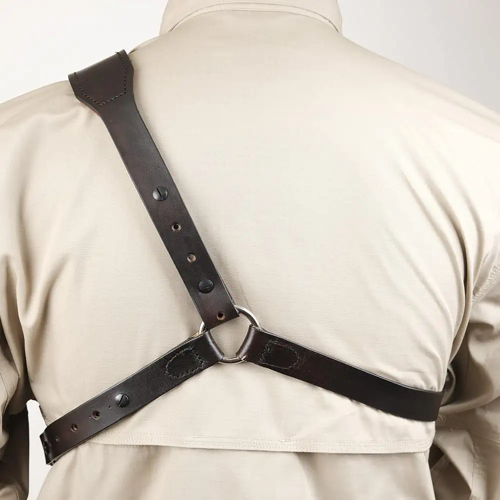 Kirkpatrick Leather Custom shoulder holster backside