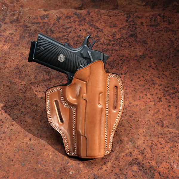 Kirkpatrick Leather 2010 OWB colt 1911 leather gun holster