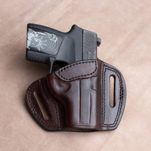 Kirkpatrick 2145 OWB holster for the sig P290 in brown