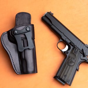 Kirkpatrick IWB gun holster for the Colt 1911 in black