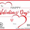 Valentine's Day Gift Certificate