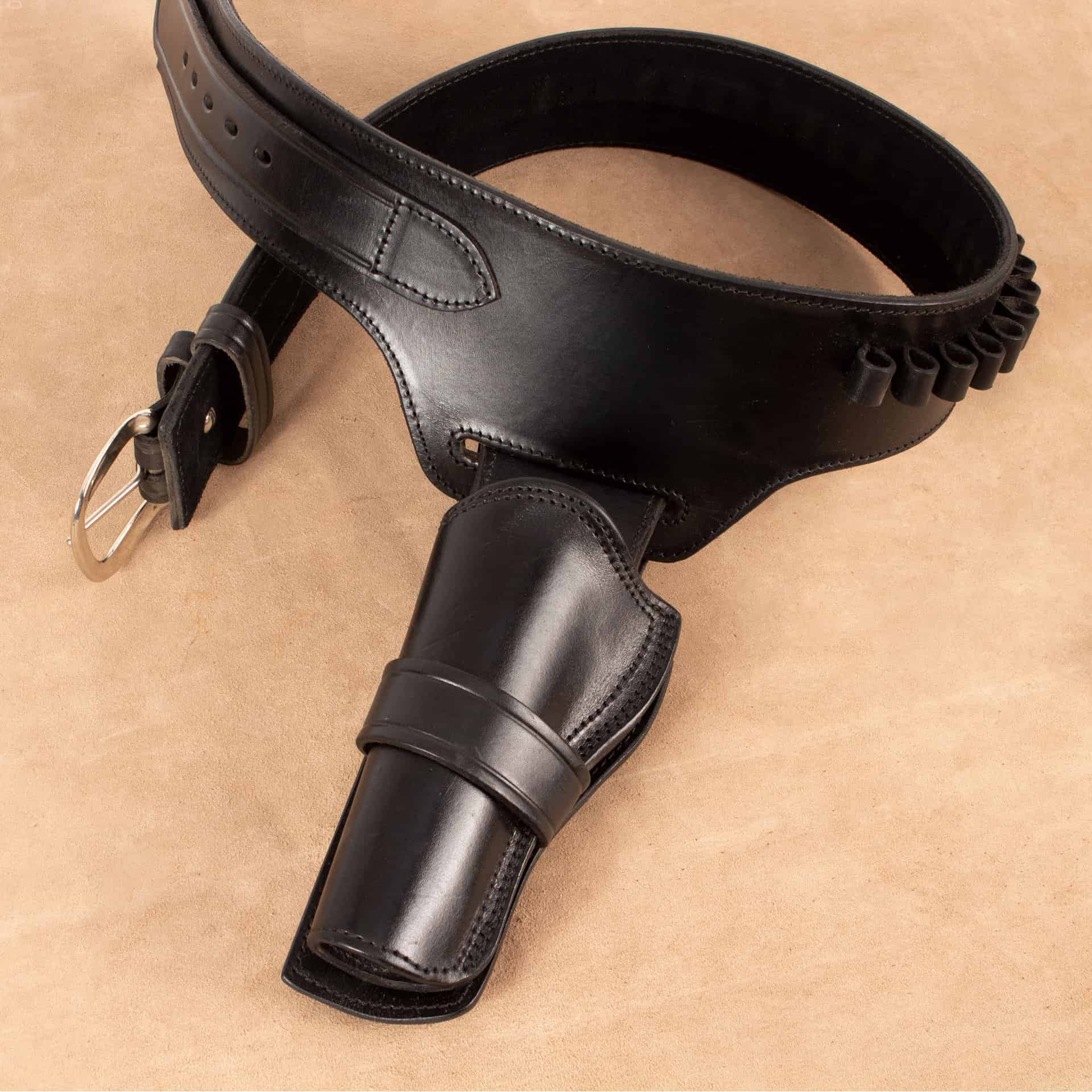 Laredoan Gunbelt Kirkpatrick Leather Holsters