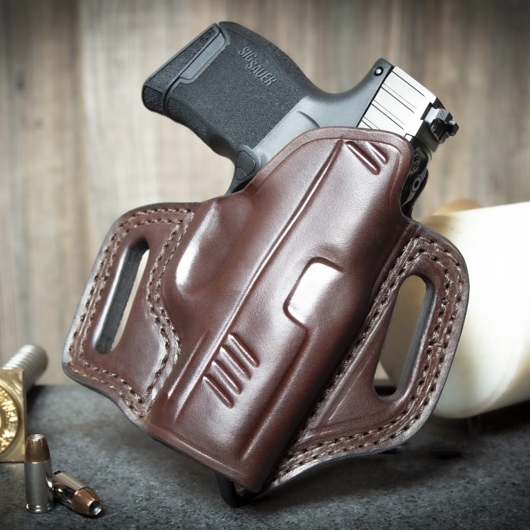 Quickship Sig P365 Pancake Style Leather Holster Model 2010