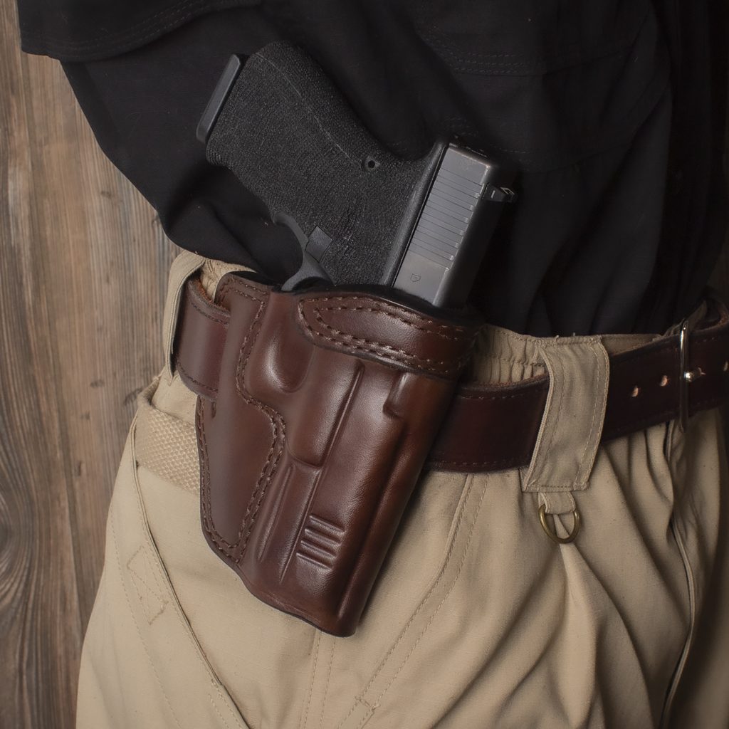 QuickShip Model TSS - Texas Strong Side Glock 17 OWB Holster