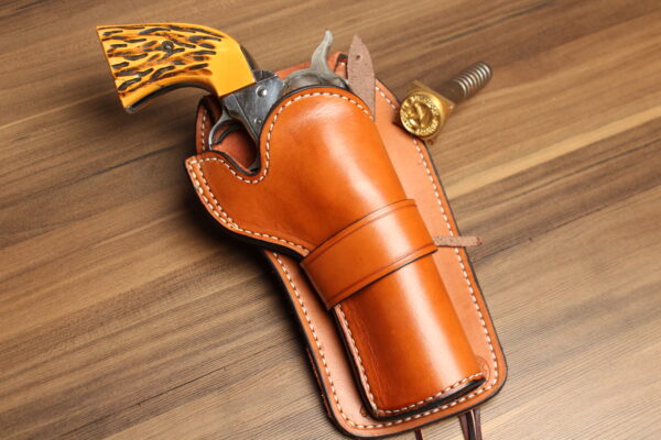 OVERSTOCK - Model 1849 Holster ONLY (SAA 5.5", Tan, Right hand)