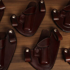 OVERSTOCK - Model KP7 IWB Holster for HK P7M8/M13 (Brown, Right hand)