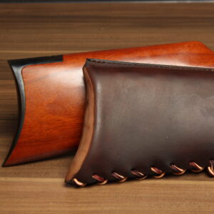 OVERSTOCK - Butt Cover for Winchester 1866/1873/1892 Rifles (Brown, Crescent Stock)