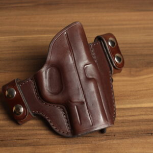 OVERSTOCK - Model TRC strong side OWB holster w/snaps for S&W M&P 2.0 Compact, Brown, RH