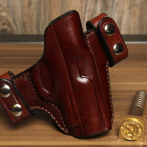 OVERSTOCK - Model TRC OWB holster with snaps for P365XL, Brown, Right hand