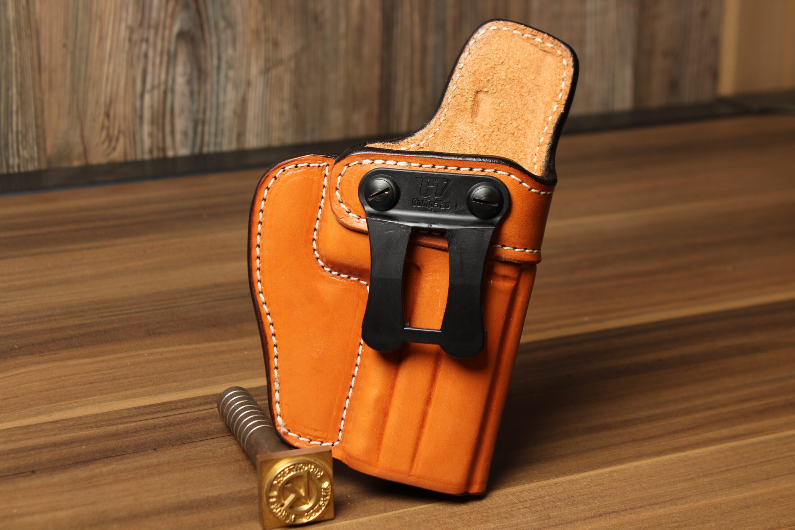 OVERSTOCK - Model TCC IWB Holster for P320 Full size, Tan, Kydex clip attachment, RH