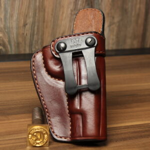 OVERSTOCK - Model TCC IWB Holster for S&W Model 4516, Brown, Kydex clip attachment, RH