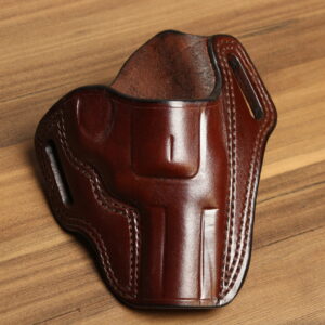 OVERSTOCK - Model 2020 Revolver OWB holster for 3" Kimber K6S, Brown, RH
