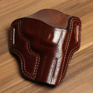 OVERSTOCK - Model 2020 Revolver OWB holster for 3" Python/L frames, Brown, RH