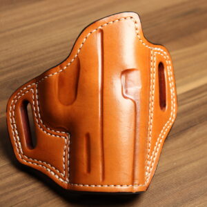 OVERSTOCK - Model 2010 Undercover OWB holster for H&K P30, Tan, RH, Suede lined