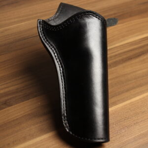 OVERSTOCK - Model TQ02 Crossdraw holster only for 5.5" Ruger Vaquero/Blackhawk, Black, RH draw