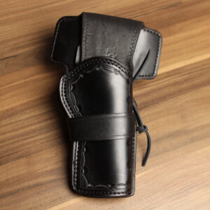 OVERSTOCK - Model LH05 holster only for 4.75" SAA and clones, Black, RH