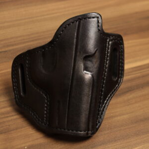 OVERSTOCK - Model 2010 Undercover OWB holster for 4" S&W M&P 9/40, Black, RH, Suede lined