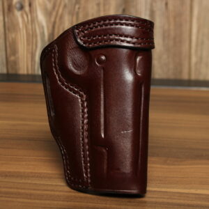 OVERSTOCK - Model TSS Texas Strong Side OWB holster for 5"1911, Brown, RH