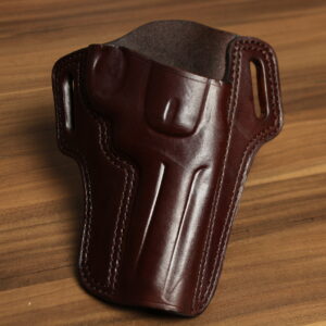 OVERSTOCK - Model 2020 Revolver OWB holster for 4.25" Colt Python, Brown, RH