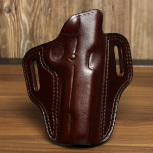 OVERSTOCK - Model 2010 Undercover OWB holster for 5" 1911, Brown, RH