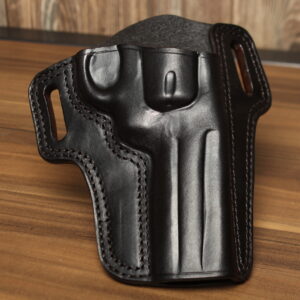 OVERSTOCK - Model 2020 Revolver OWB holster for 4.25" Colt Python, Black, RH