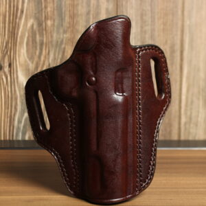 OVERSTOCK - Model 2010 OWB holster for 5" 1911, Brown, RH