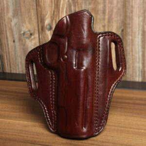 OVERSTOCK - Model 2010 OWB holster for 5" 1911, Brown, RH, BLEM SEE PICS