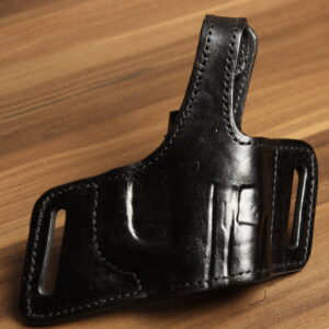 OVERSTOCK - Model 4100 OWB holster with level 2 retention for S&W M&P 2.0, Black, RH, Suede lined