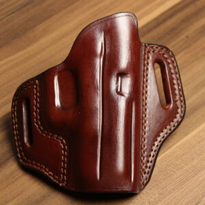 OVERSTOCK - Model 2010 Undercover OWB holster for Glock G19, Brown, RH